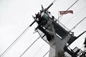 Einsatz BF Hoehenretter Koelner Seilbahn Hoehe Zoobruecke P2172